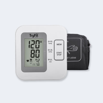 Tryfit Blood Pressure Monitor With Voice Prompt Fully Automatic