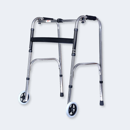 Tryfit Zigzag Walker With Wheels Stainless Steel
