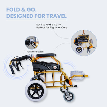 Tryfit Advance Travel Wheelchair