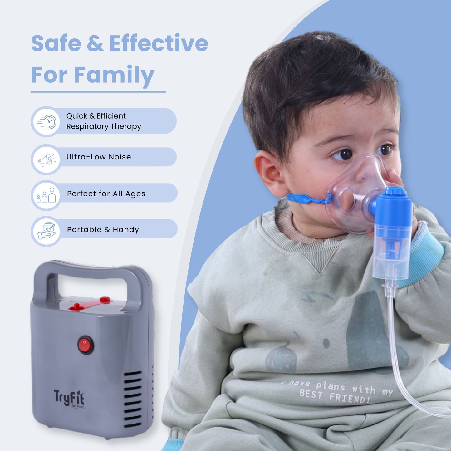Tryfit Compressor Nebulizer