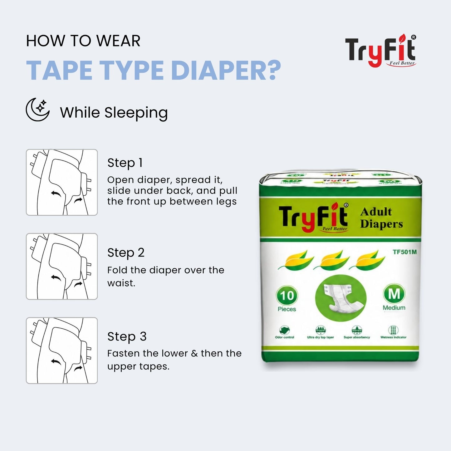 Diaper - Tape Type