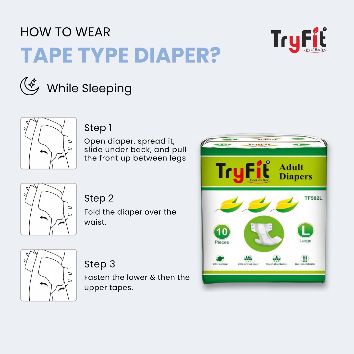 Diaper - Tape Type