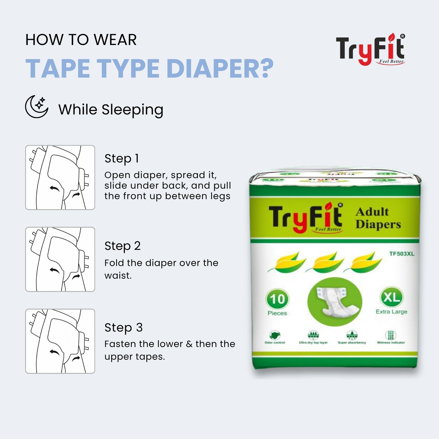 Diaper - Tape Type