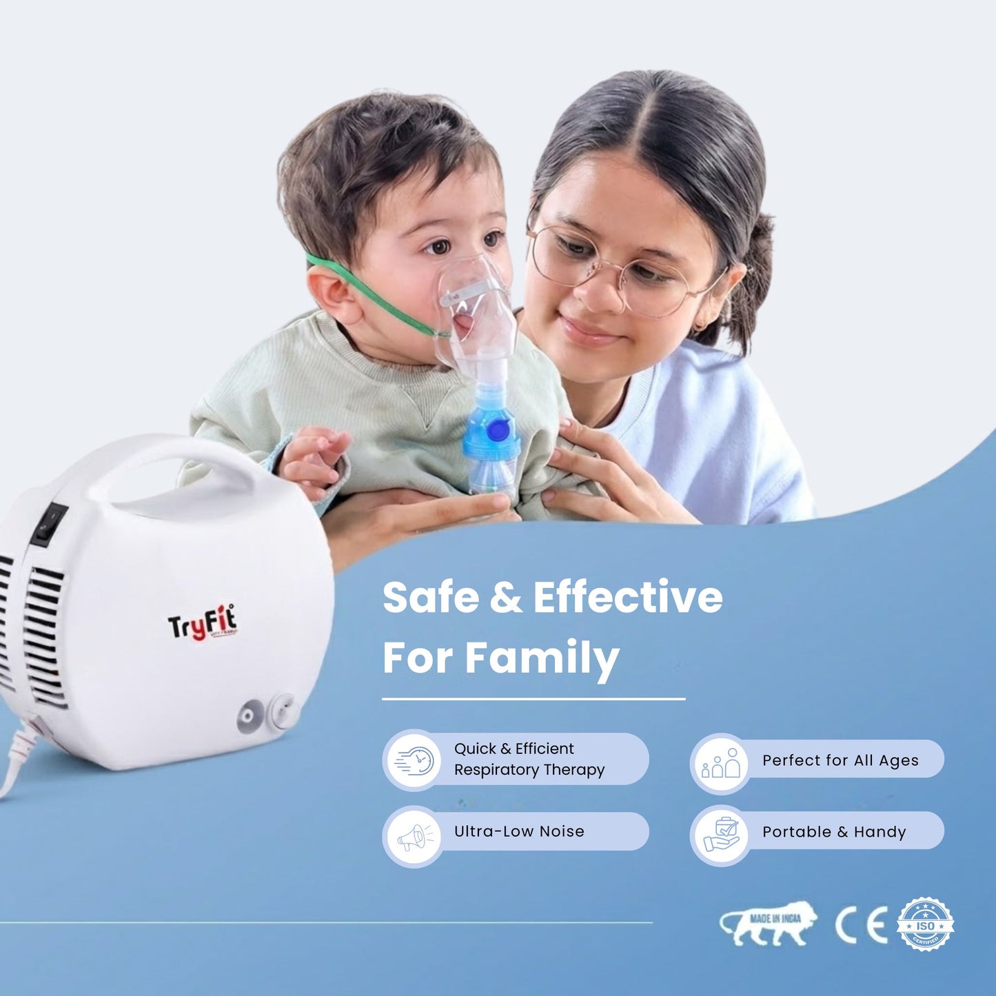 Tryfit HIKE Piston Nebulizer