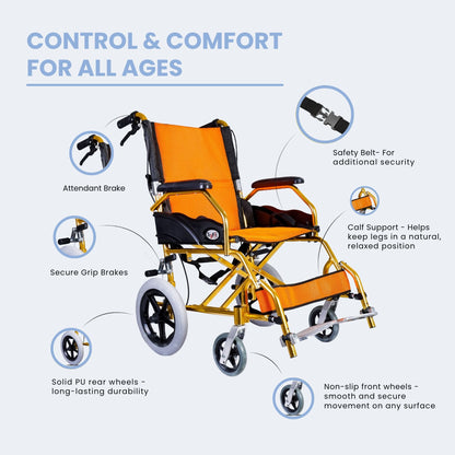 Tryfit Advance Travel Wheelchair