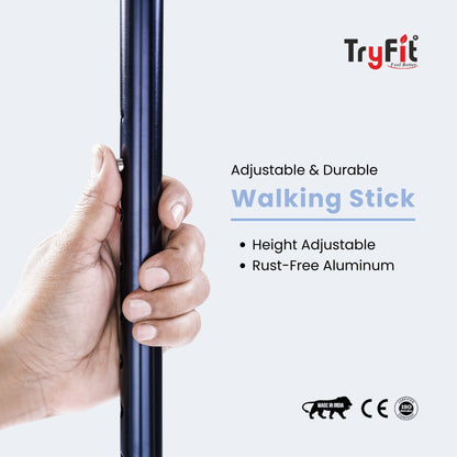 Tryfit Aluminium Walking Stick