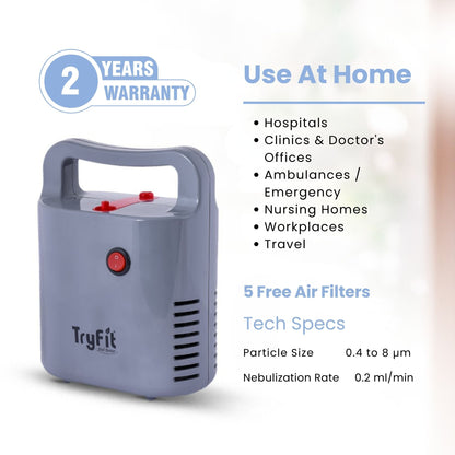 Tryfit Compressor Nebulizer