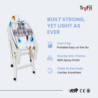 Tryfit Commode Stool Foldable