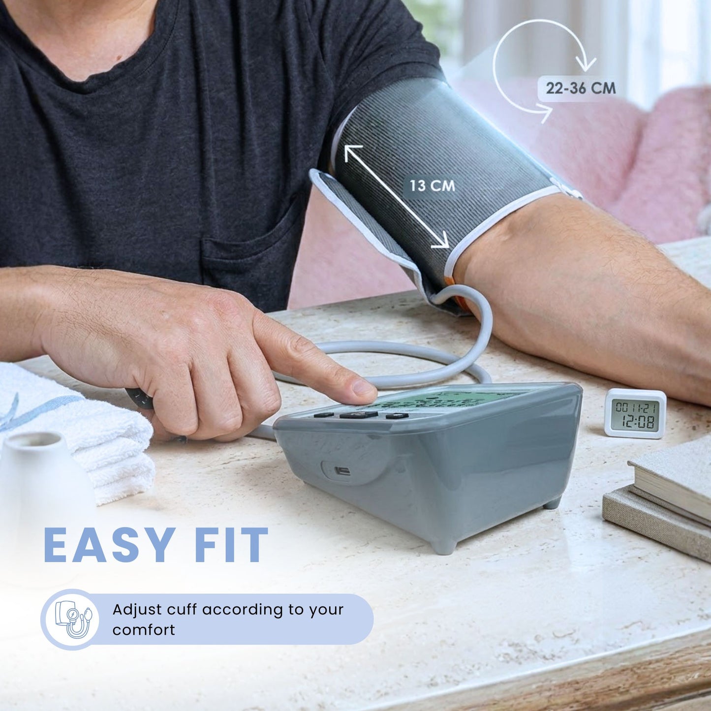 Tryfit HIKE Blood Pressure Monitor Fully Automated