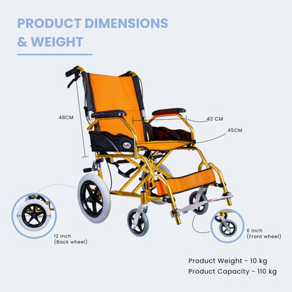 Tryfit Advance Travel Wheelchair