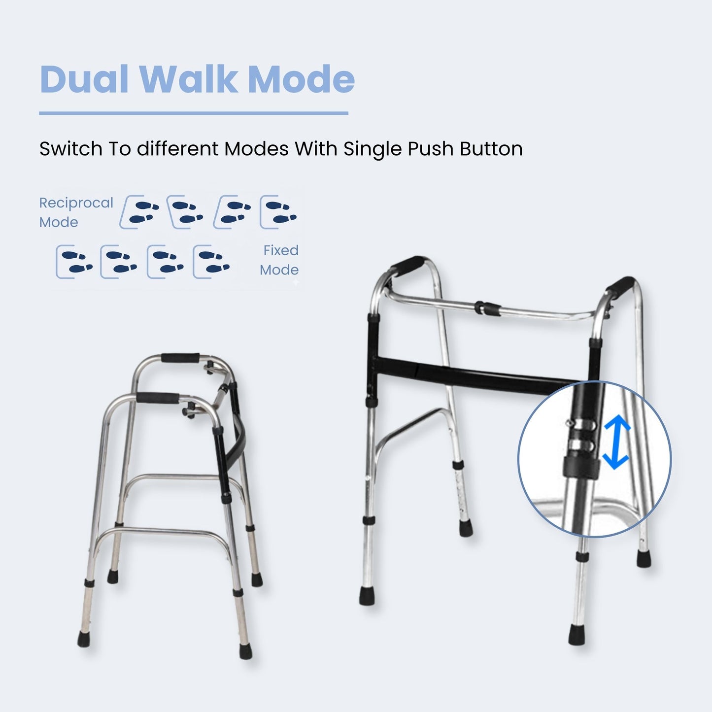 Tryfit Zigzag Walker Stainless Steel