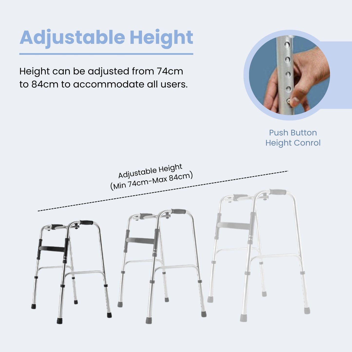 Tryfit Zigzag Walker Stainless Steel