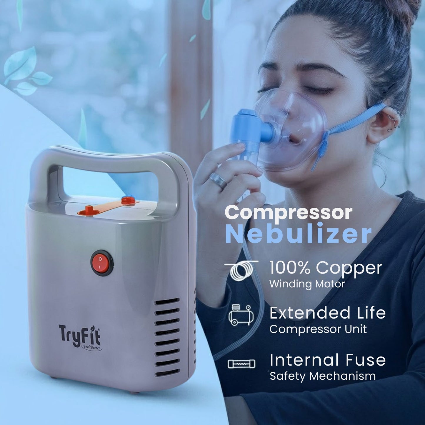 Tryfit Compressor Nebulizer