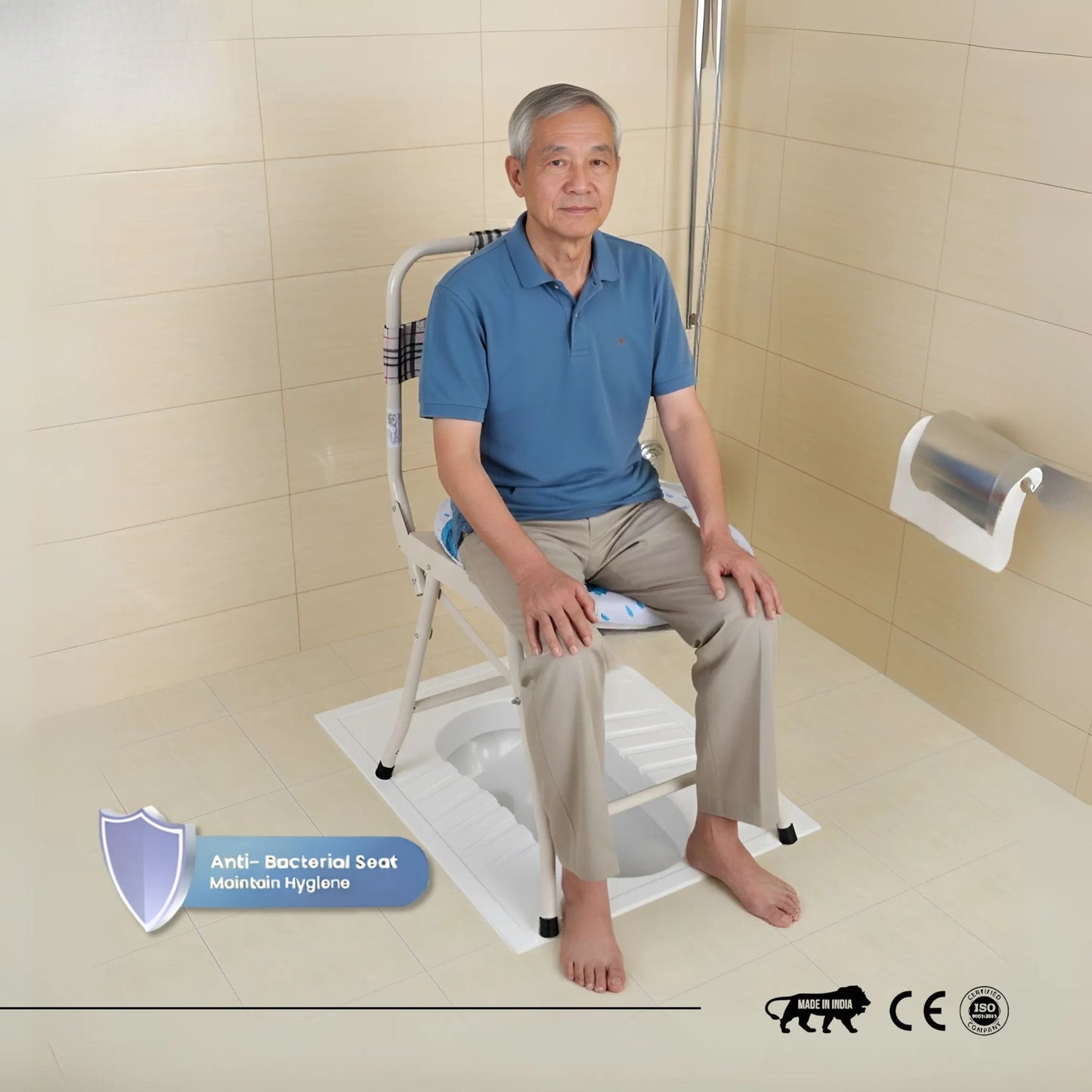 Tryfit Commode Stool Foldable